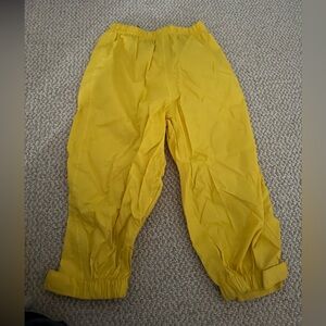 Kids LL Bean rain pants 3T